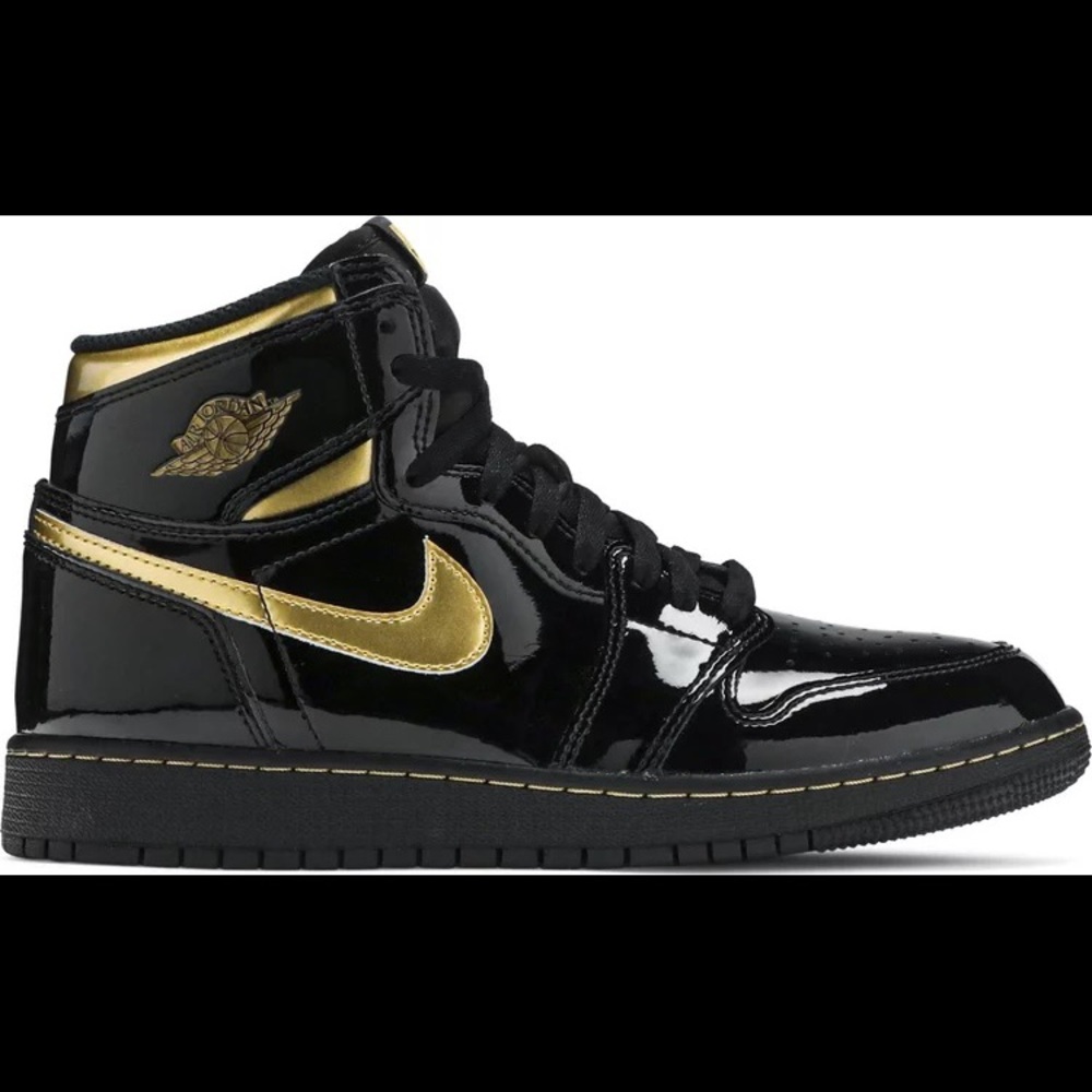 2020
Air Jordan 1 Retro High OG GS 'Black Metallic Gold'